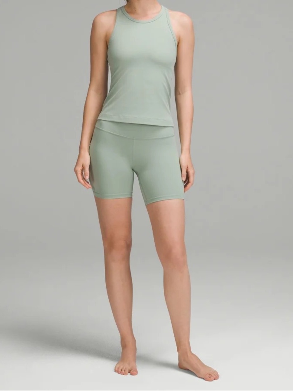 lululemon Align High-Rise Short 6" Palm Court Green